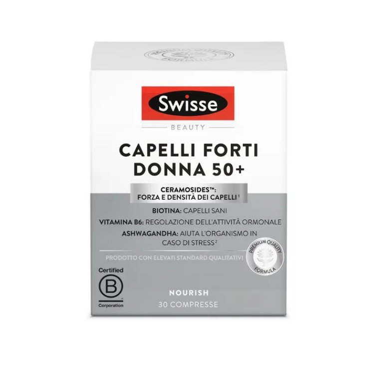 Swisse Capelli Forti Donna 50+ 30 Compresse