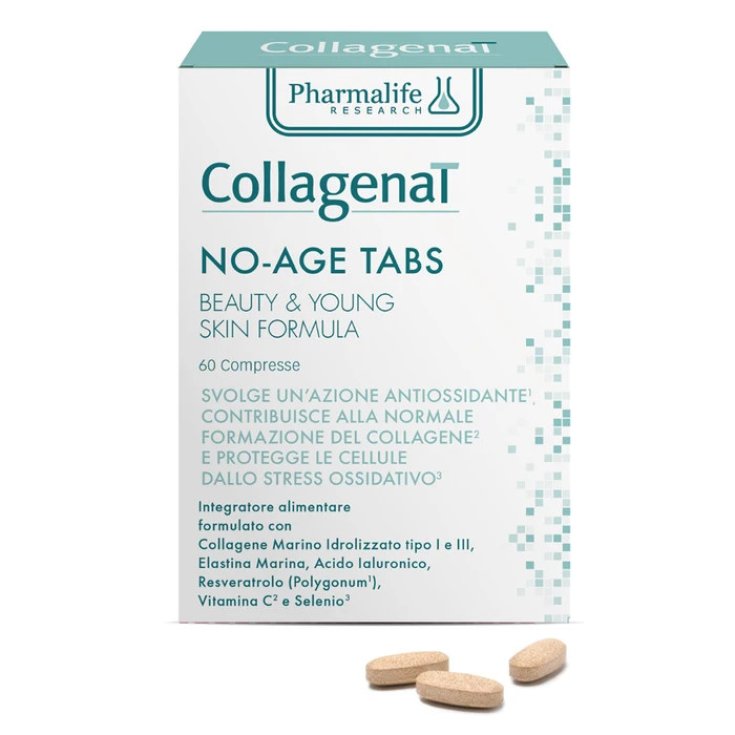 Pharmalife Research Collagenat No-Age Integratore Pelle - 60 Compresse