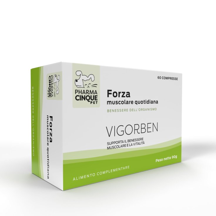 Pharmacinquepet Vigorben Integratore Cani e Gatti &ndash; 60 Compresse