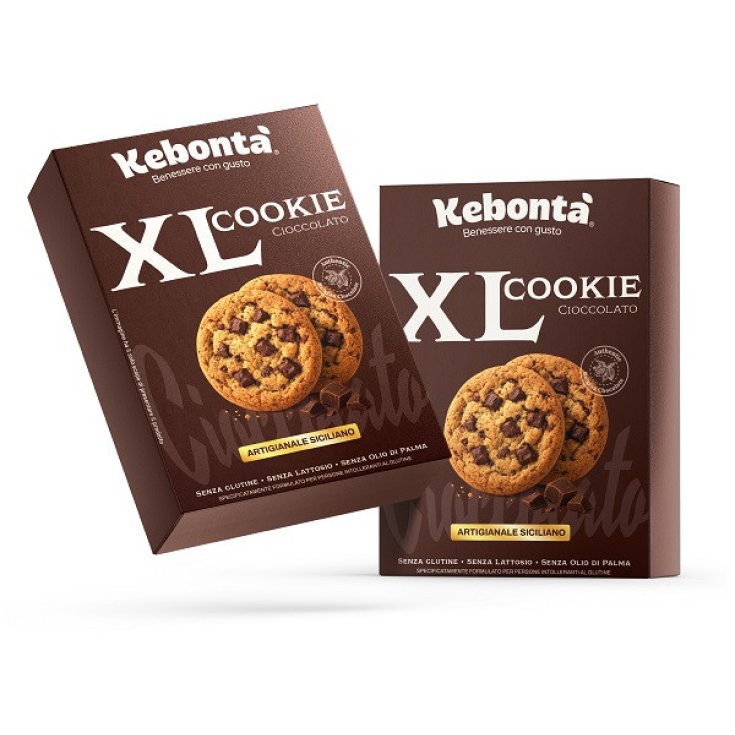 Kebont&agrave; Cookie XL Cioccolato Senza Glutine e Lattosio