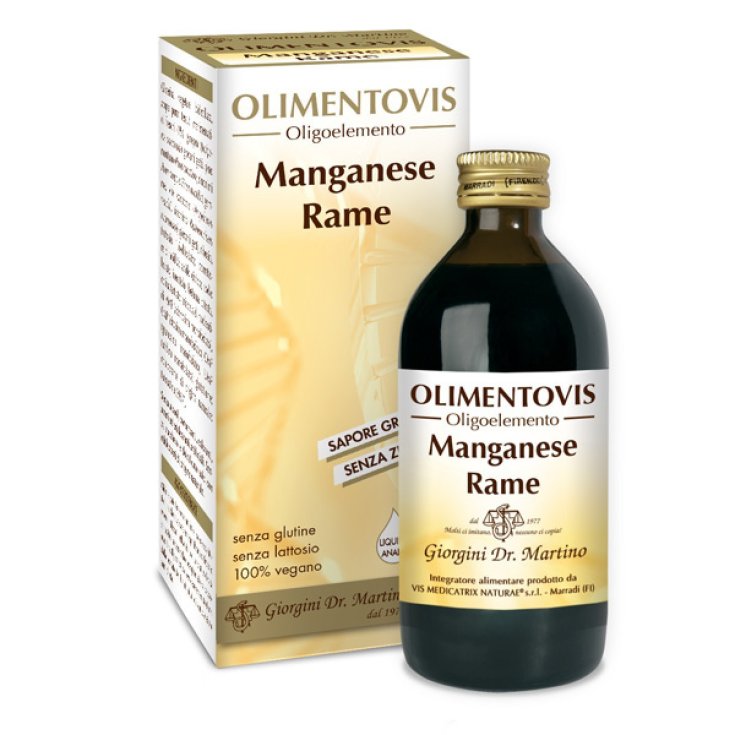 Dr. Giorgini Manganese Rame Olimentovis Integratore Alimentare 200 ml