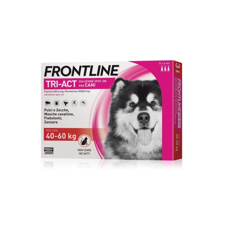 Frontline Tri-Act 3 Pipette - XL - 40-60 Kg
