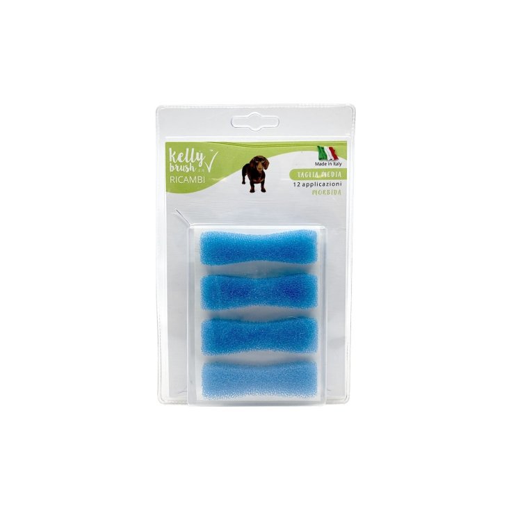 Kelly Brush ricambi kit spazzolino - Antiplacca - Medium