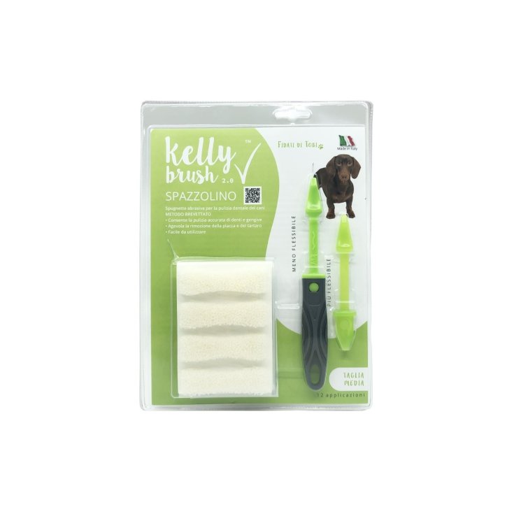 Kelly Brush kit spazzolino antiplacca/antitartaro - Medium