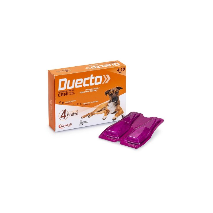 Duecto Spot-on  4 Pipette - Small 4-10 Kg