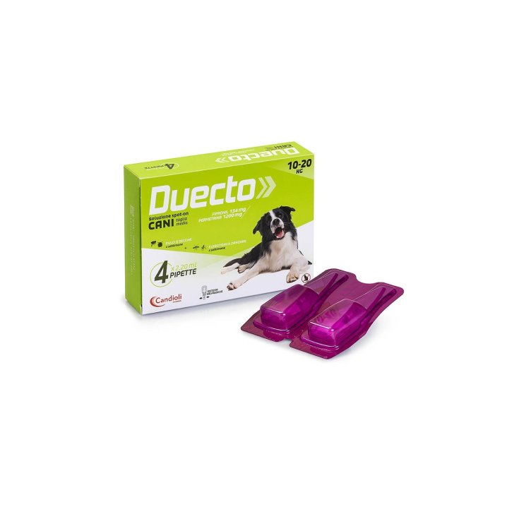 Duecto Spot-on  4 Pipette - Medium 10-20 Kg