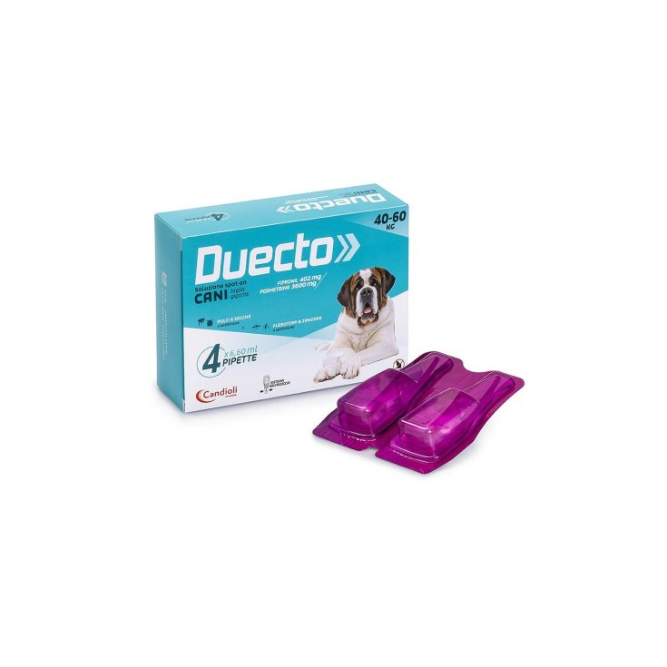 Duecto Spot-on  4 Pipette - XLarge 40-60 Kg