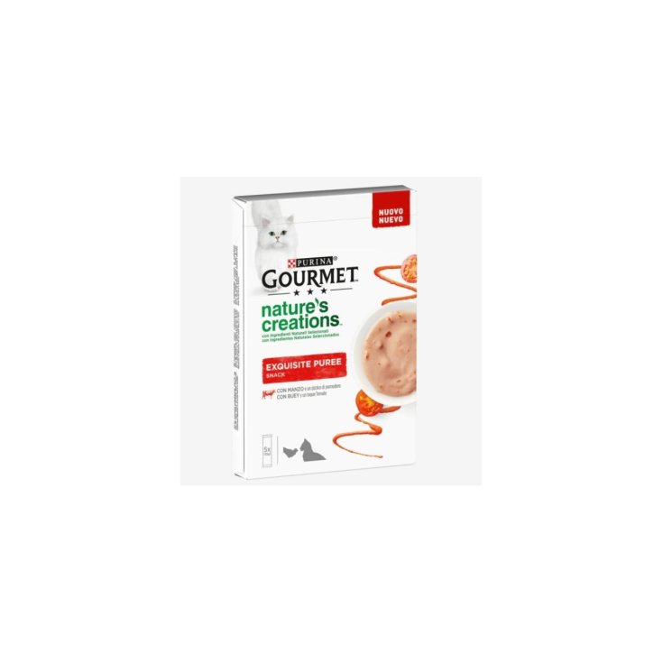 Gourmet Nature’s Creations Exquisite Puree Manzo e Pomodoro - 10GR