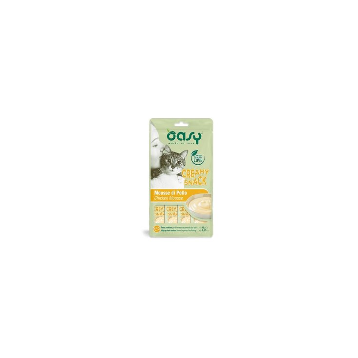 OASY SNACK CAT CREAMY POLLO