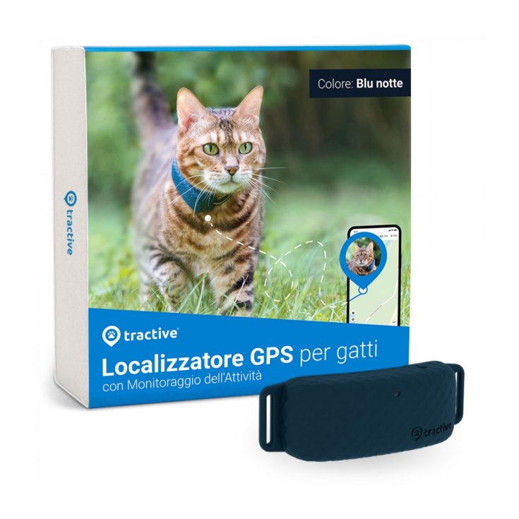 COLLARE GPS PER GATTI TRACTIVE GPS CAT 4