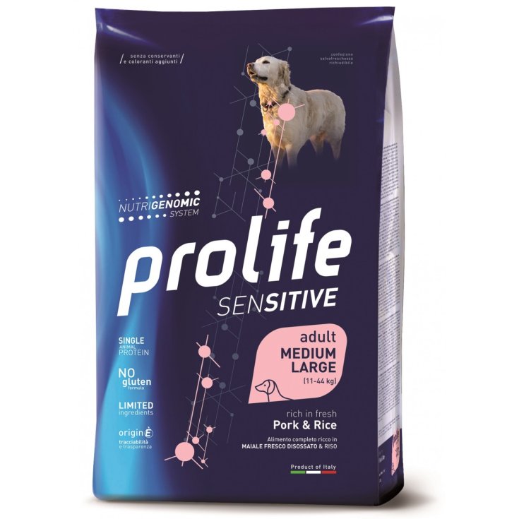 Sensitive Adult Medium/Large Pork & Rice - 2,50KG