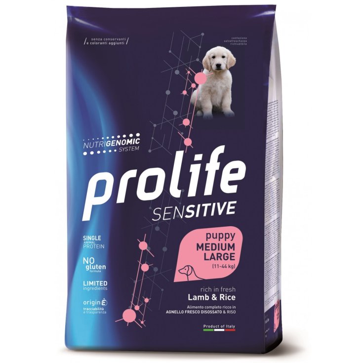 Sensitive Puppy Medium/Large Lamb & Rice - 2,50KG