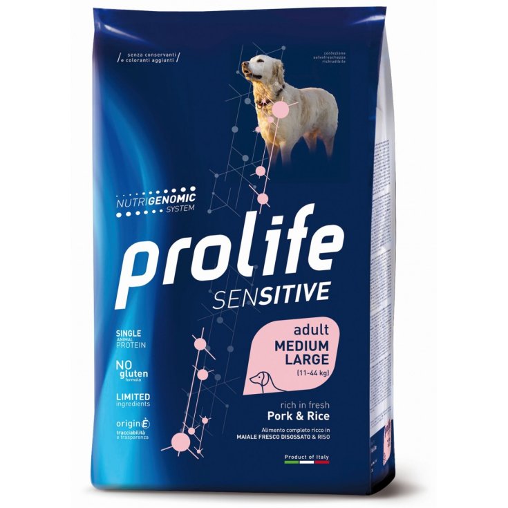 Sensitive Adult Medium/Large Pork & Rice - 10KG