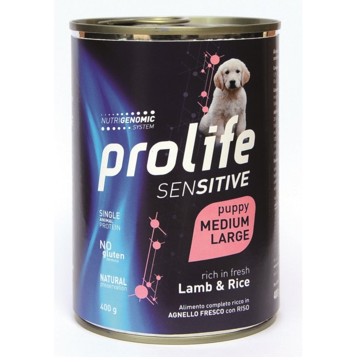 Sensitive Puppy Medium/Large Lamb & Rice - 400GR