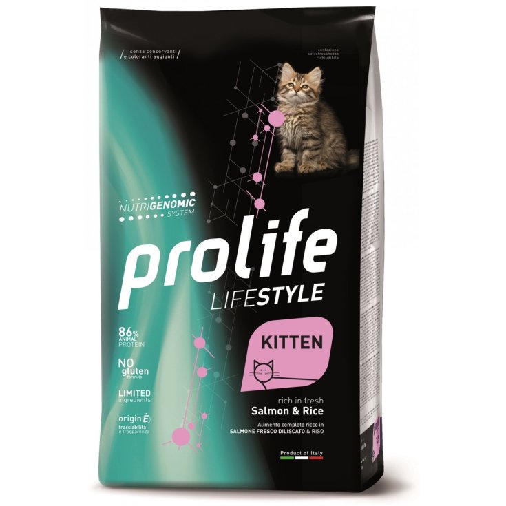 Life Style Kitten Salmon & Rice - 1,50KG