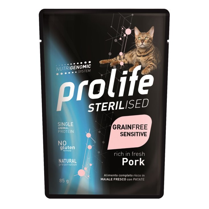 Sterilised Grain Free Adult Pork - 85GR