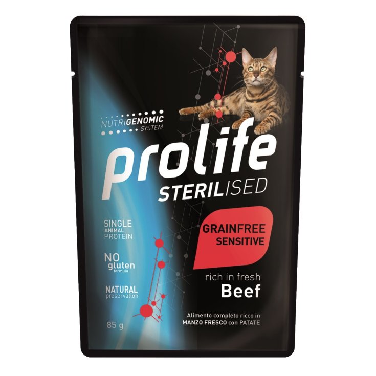 Sterilised Grain Free Adult Beef - 85GR