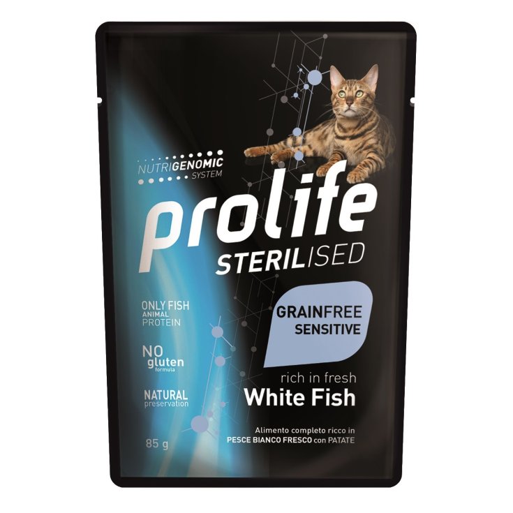 Sterilised Grain Free Adult White Fish - 85GR