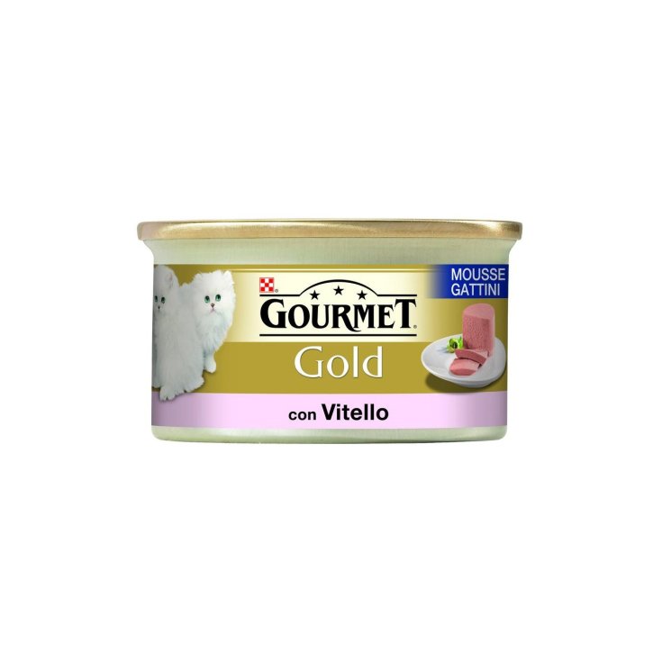 Gourmet Gold Mousse Gattini con Vitello - 85GR