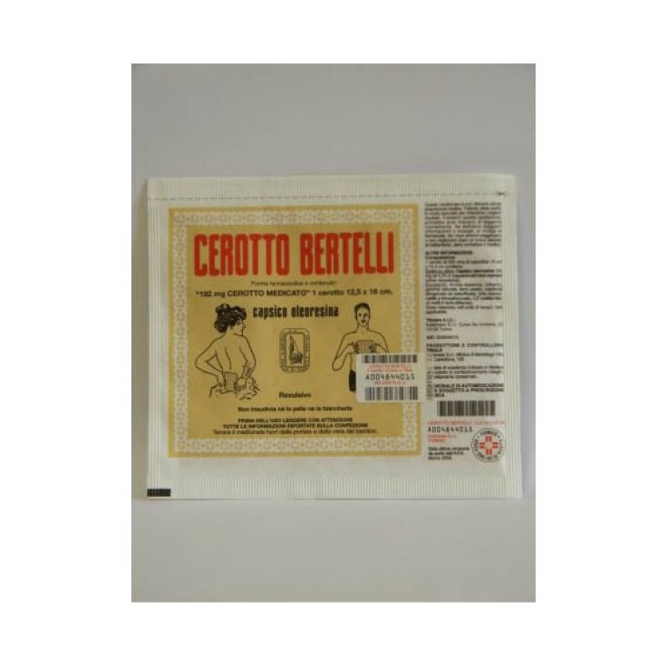 Kel&eacute;mata Cerotto Bertelli Medio Uso Topico Per Dolori Articolari E Muscolari Cerotto 16x12cm