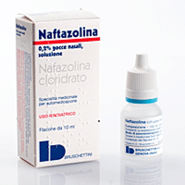 Bruschettini Naftazolina 0,2% Gocce Decongestionante Nasale 10ml