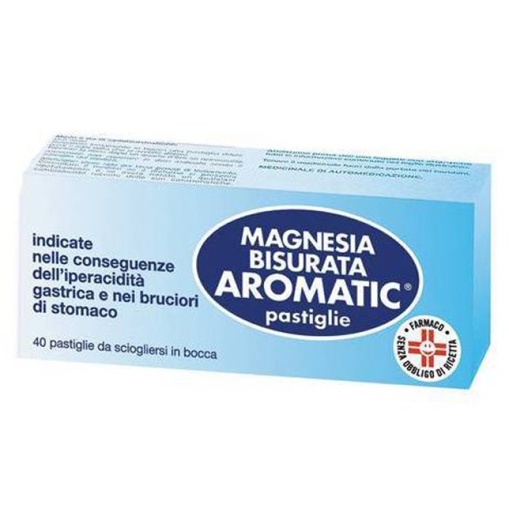 Magnesia Bisurata Aromatic Dispositivo Medico 40 Pastiglie