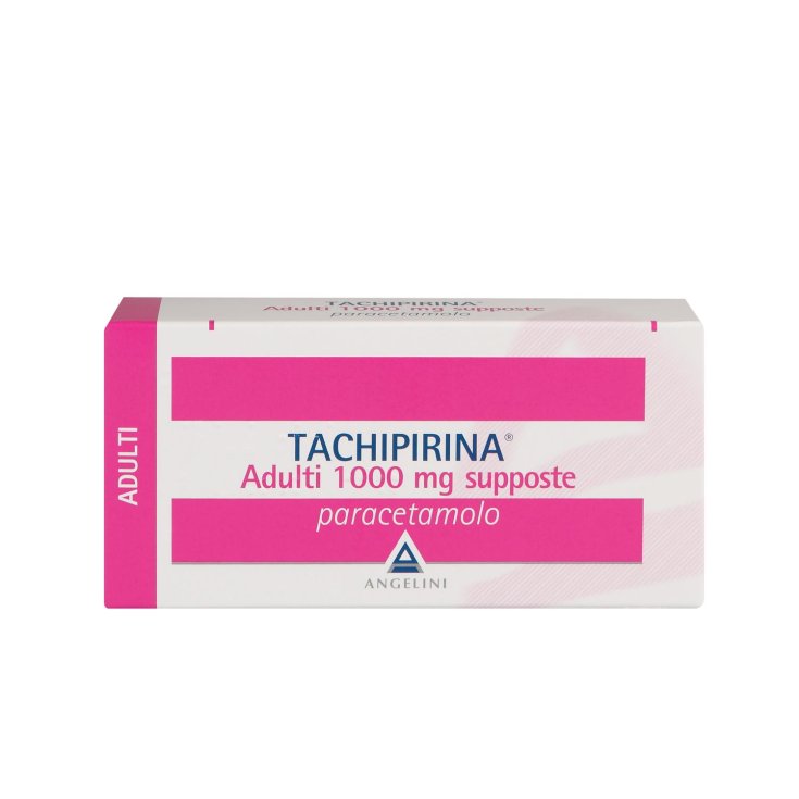 Tachipirina 1000 mg Angelini 10 Supposte Adulti Per Febbre E Dolore 