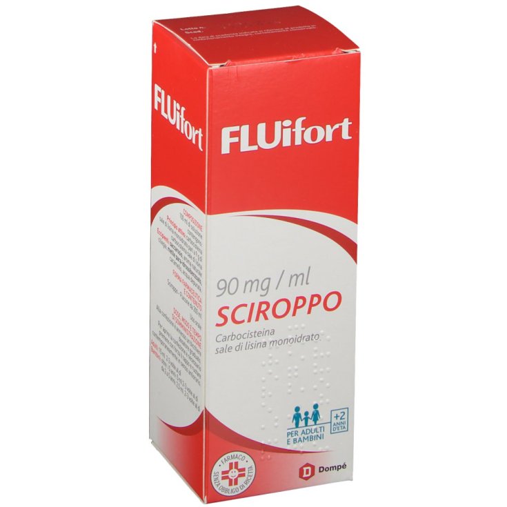 Dompé Fluifort Sciroppo 90mg/ml 200ml 