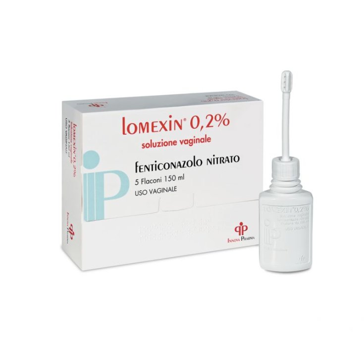 Lomexin 0,2% Lavenda Vaginale 5 Flaconi 150ml 