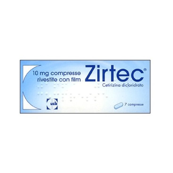 Zirtec 7 Compresse Rivestite 10 mg