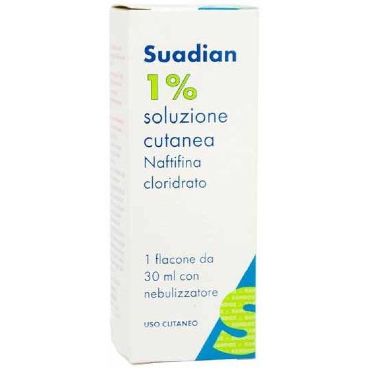 Giuliani Sandoz Suadian 1% Soluzione Cutanea Antimicotico Per Funghi Con Nebulizzatore 30ml