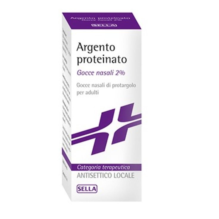 Sella Argento Proteinato 2% Gocce Nasali Per Adulti 10ml