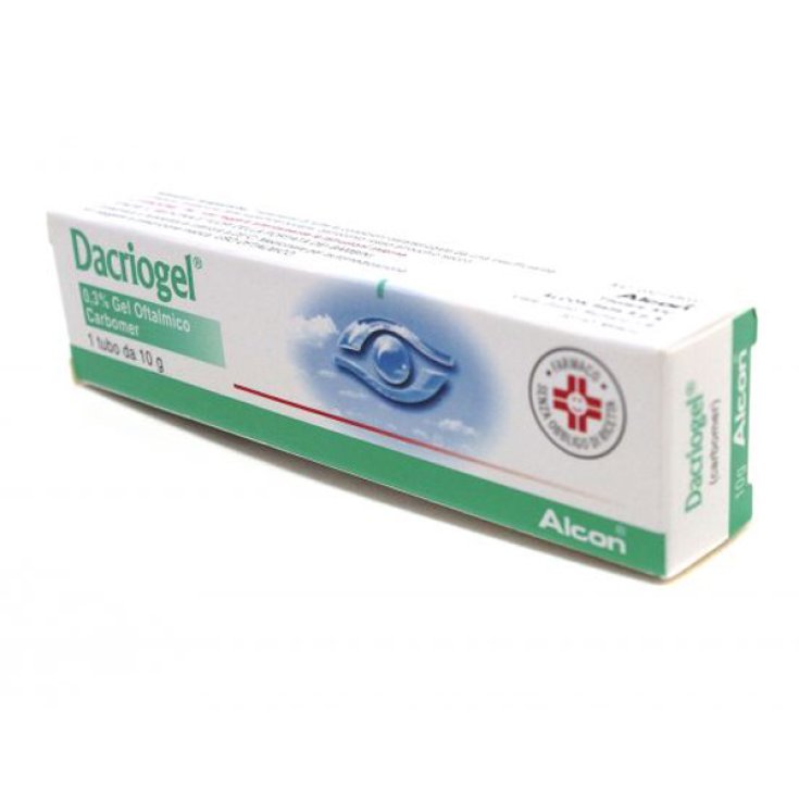 Alcon Dacriogel 0,3% Gel Trattamento Insufficienza Idratazione Oculare Tubo 10g 