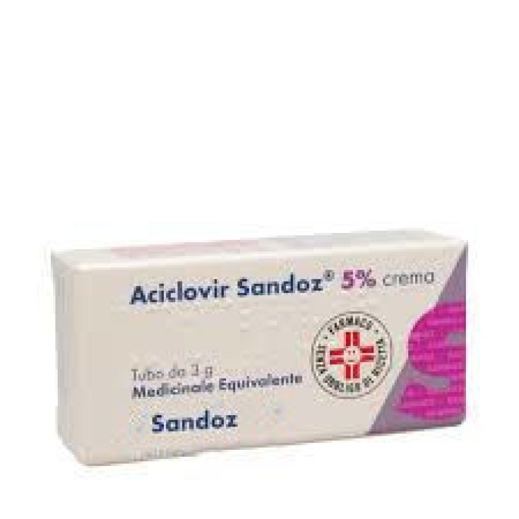 Aciclovir Sandoz 5% Crema 3g