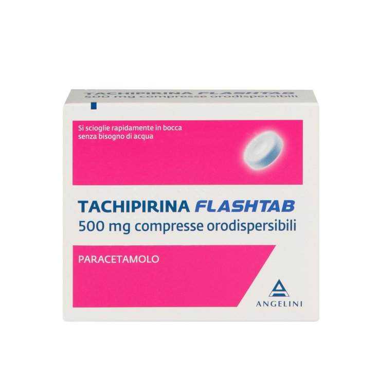 Angelini Tachipirina Flashtab 500mg Paracetamolo 16 Compresse