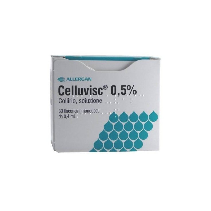 Allergan Celluvisc Collirio 30 Flaconcini Da 0,4ml 0,5%