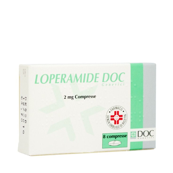 Loperamide DOC 2mg 8 Compresse