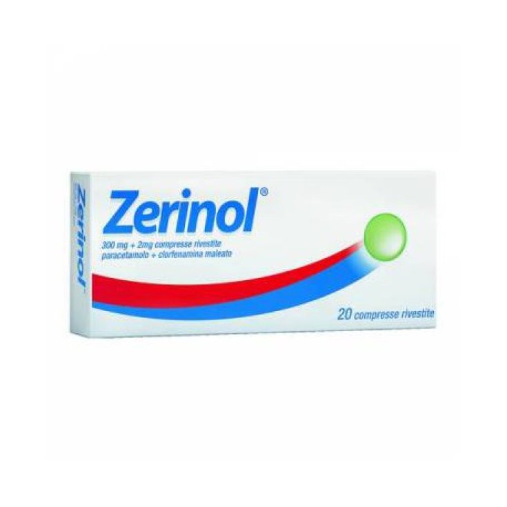 Sanofi Zerinol 300mg + 2mg 20 Coated Tablets