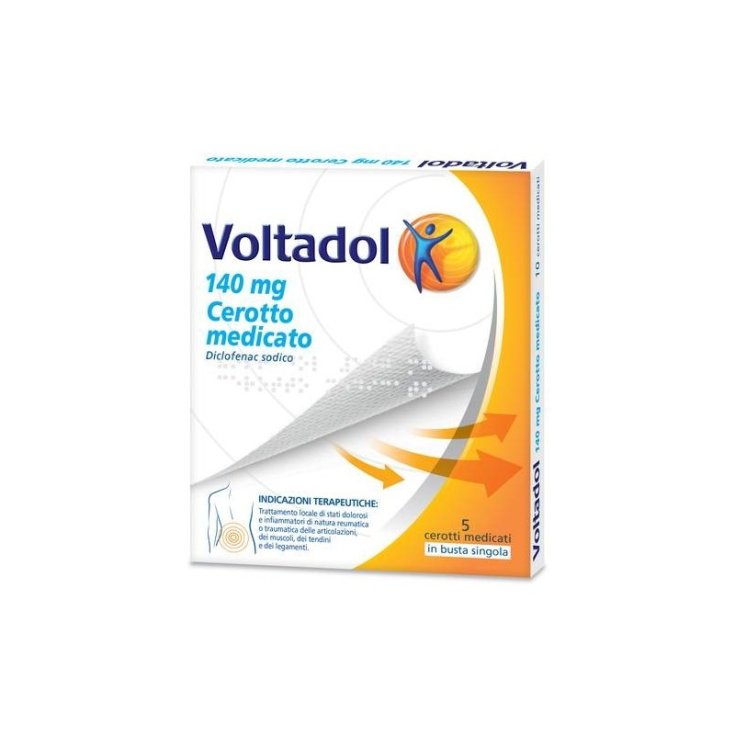 Voltadol 140mg 5 Medicated Patches