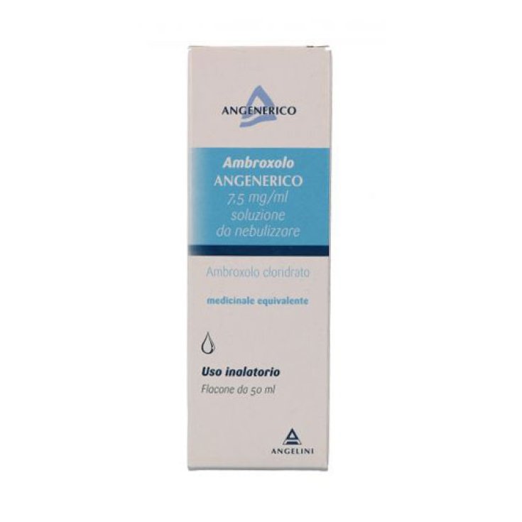 Angelini Ambroxolo Angenerico 7,5 mg/ml  Soluzione Da Nebulizzare 50ml 