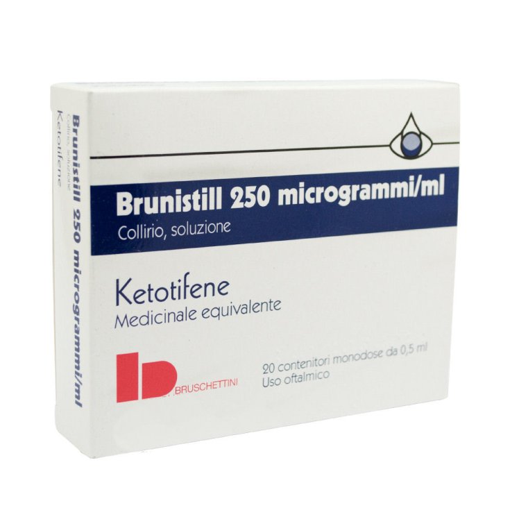 Brunistill Collirio Ketotifene 0,5ml 0,025mg 20 Monodose