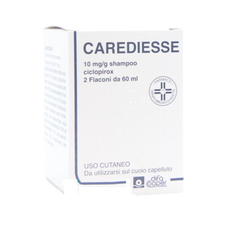 Carediesse Shampoo Ciclopirox 10mg/g 2 Flaconi x60ml