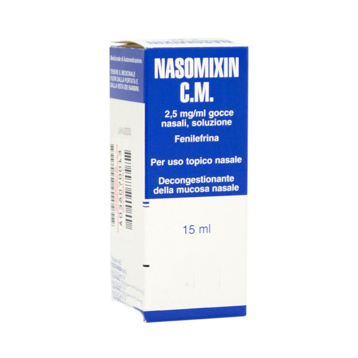 Nasomixin C.M. 2,5mg/ml Gocce Nasali 15ml