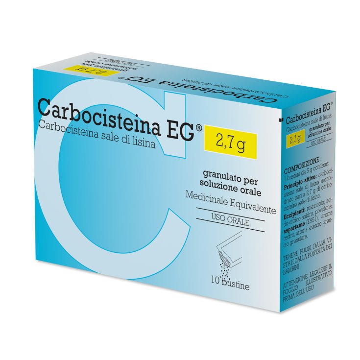 Carbocisteina EG 2,7g Sale di Lisina 10 Bustine