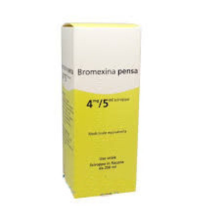 Bromexina Pensa 4mg/5m Sciroppo 250ml 
