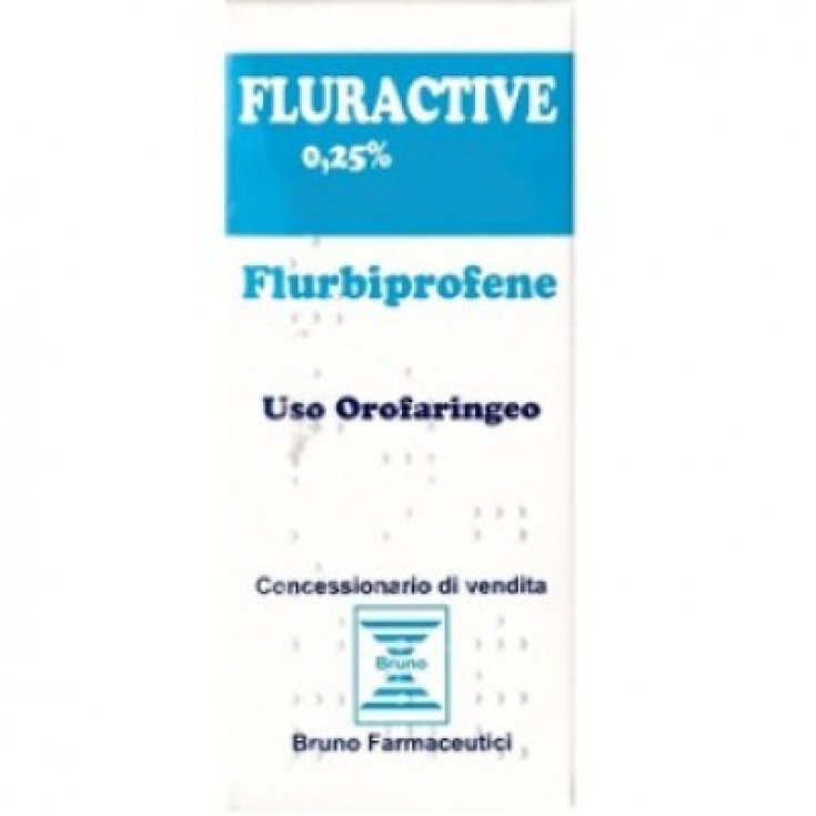 Fluractive Flurbiprofene  0,25% Colluttttorio160ml