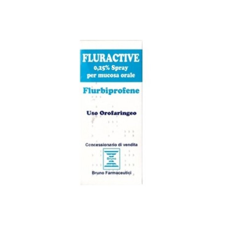 Fluractive 0.25% Flurbiprofene Spray 15ml 