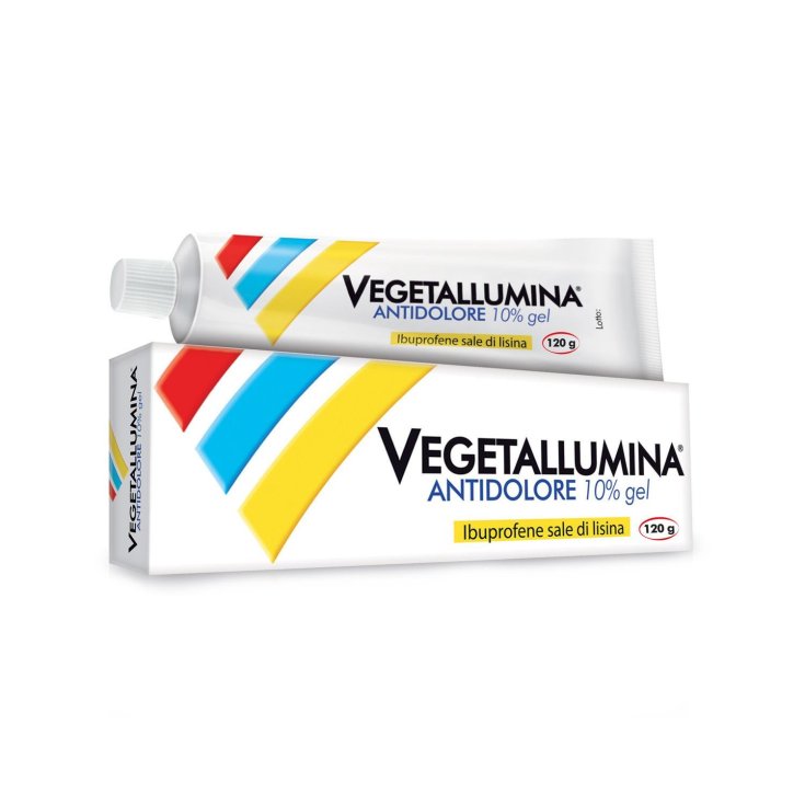 Vegetallumina® Antidolore 10% Gel Ibuprofene Sale Di Lisina 120g