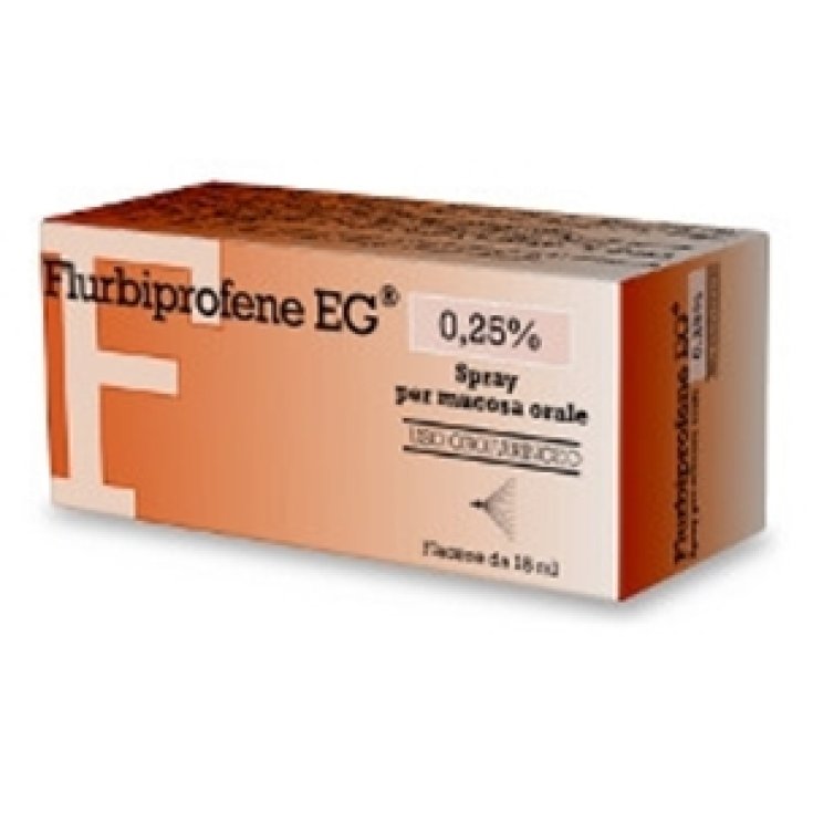 Flurbiprofene EG Epifarma  0,25% Soluzione Spray 15ml