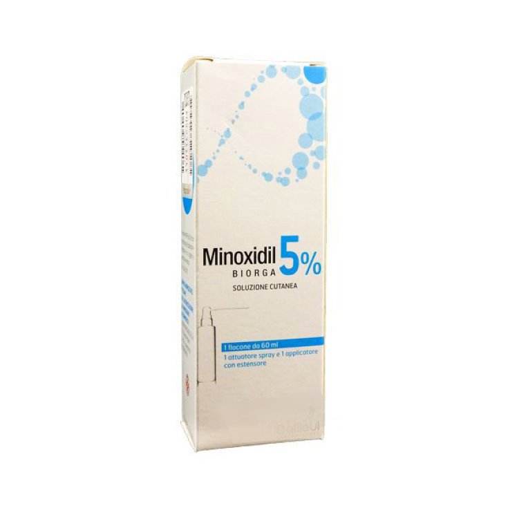 Minoxidil Biorga 5% Soluzione Cutanea 60 ml